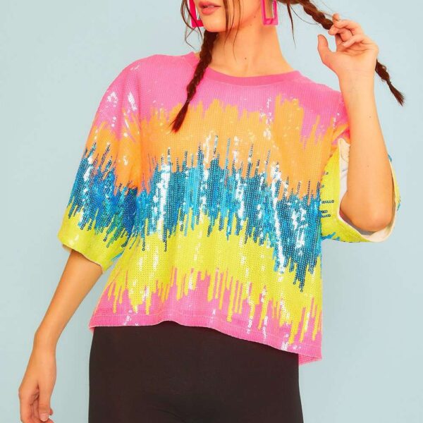 Multi Sequin Top