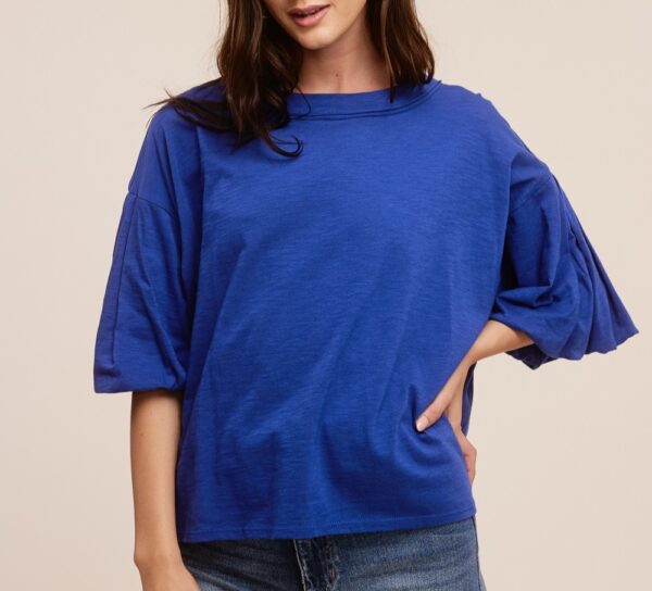 Bubble Blue Top