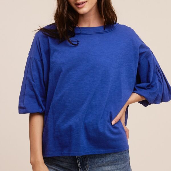 Bubble Blue Top