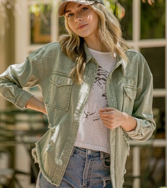 Gianna Twill Jacket
