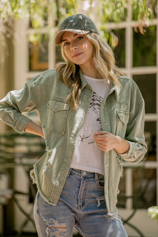 Gianna Twill Jacket