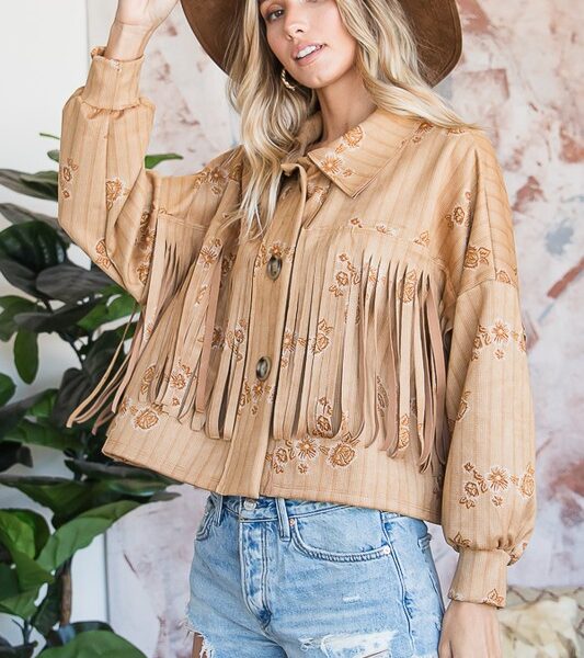 Vintage Fringe Jacket