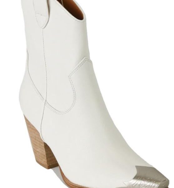Dakota Metallic Toe Bootie
