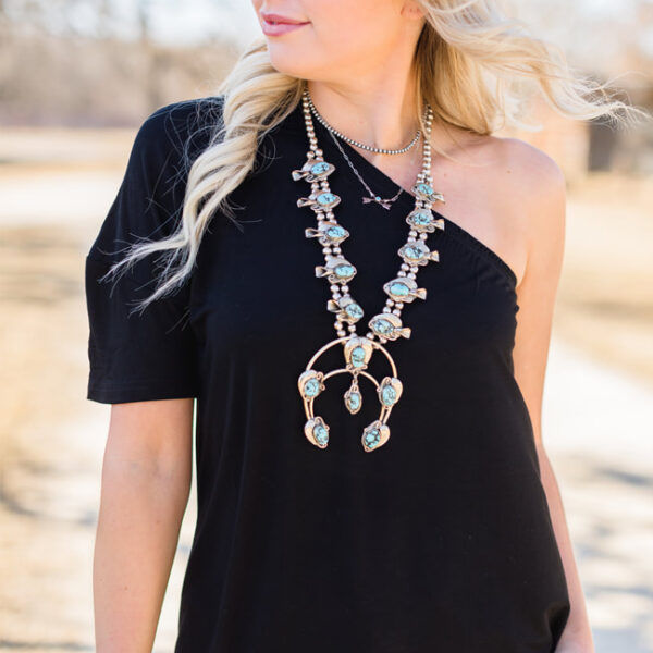 Night Moves Black Off Shoulder Top