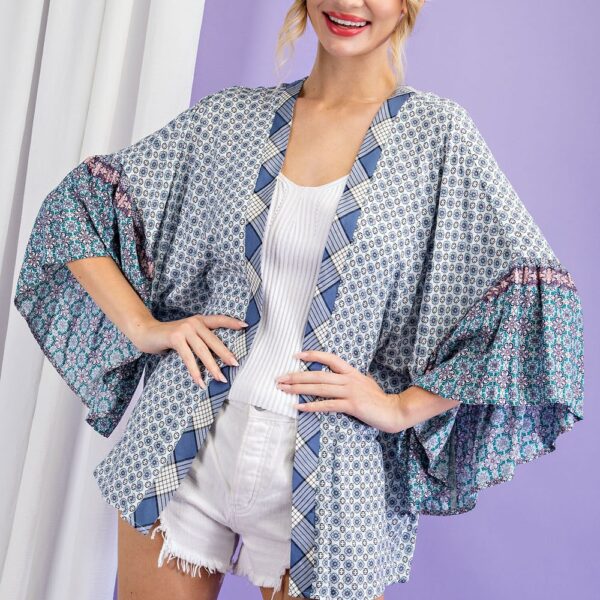 Periwinkle Kimono