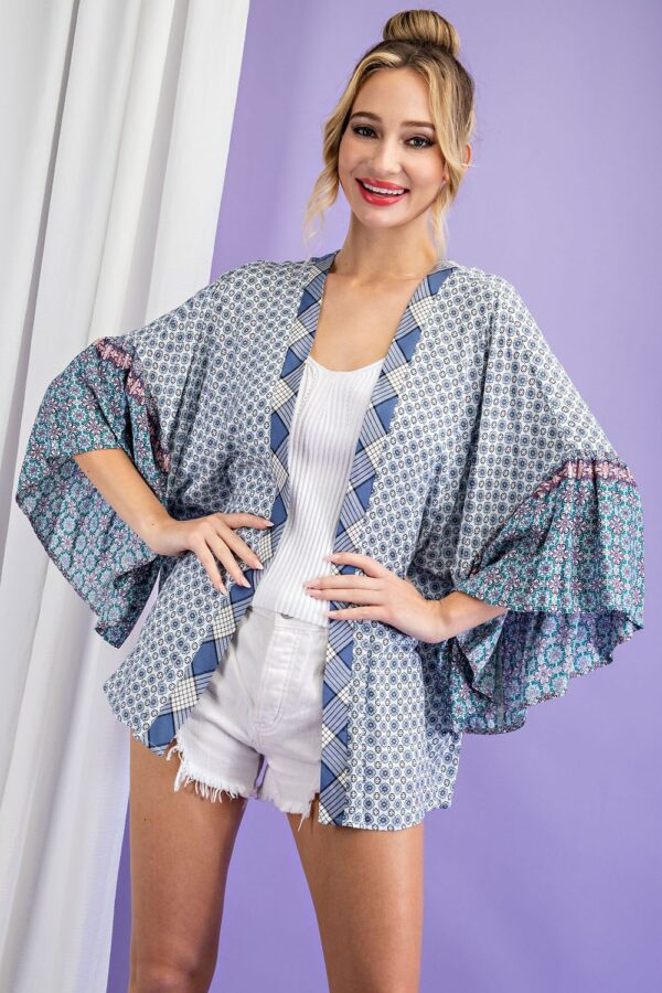 Periwinkle Kimono