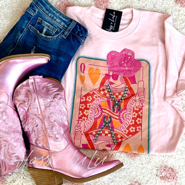 Pink Queen of Hearts