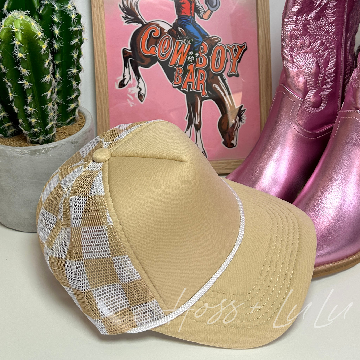 Tan Checkered TH