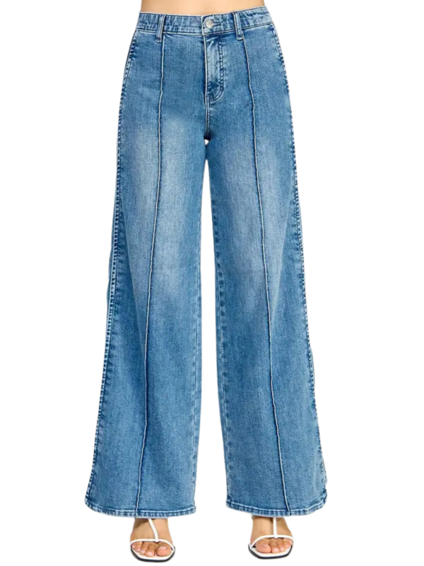 Saige Med Light Wide Leg