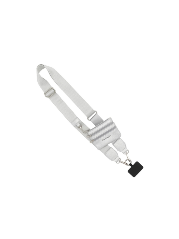 Clip & And Go Strap/Pouch Silver