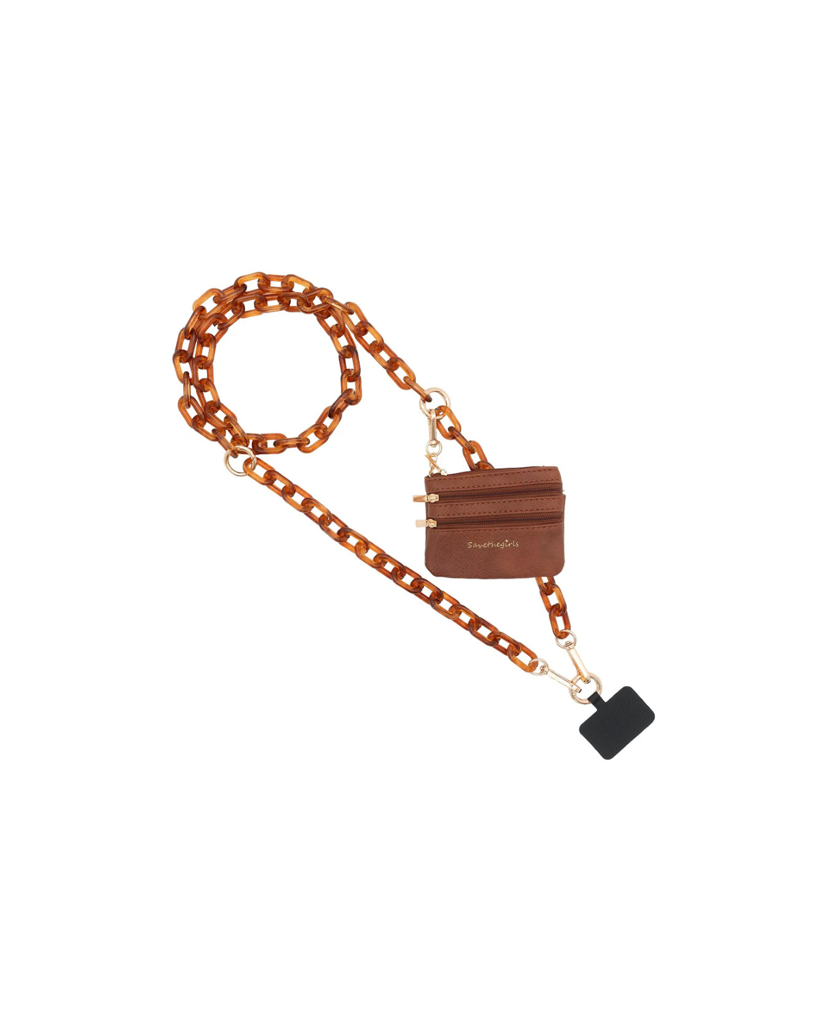 Clip & And Go Strap/Pouch Tortoise Chain