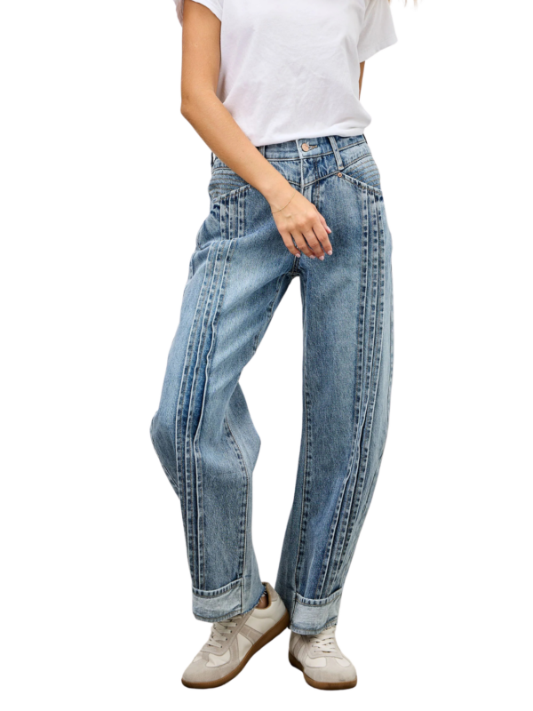 Saige Pleated Barrel w/Cuff