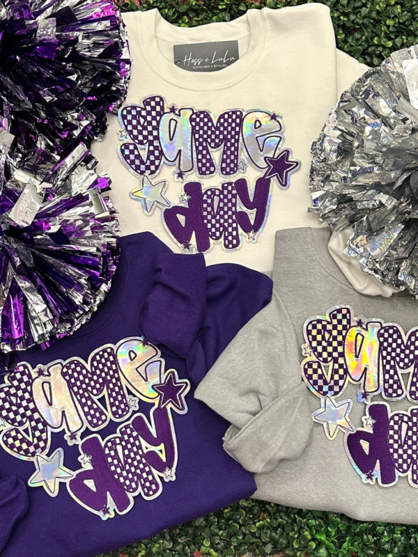 Holographic Gameday Crew (Purple)