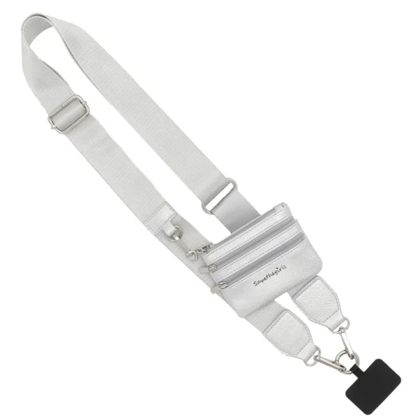 Clip & And Go Strap/Pouch Silver