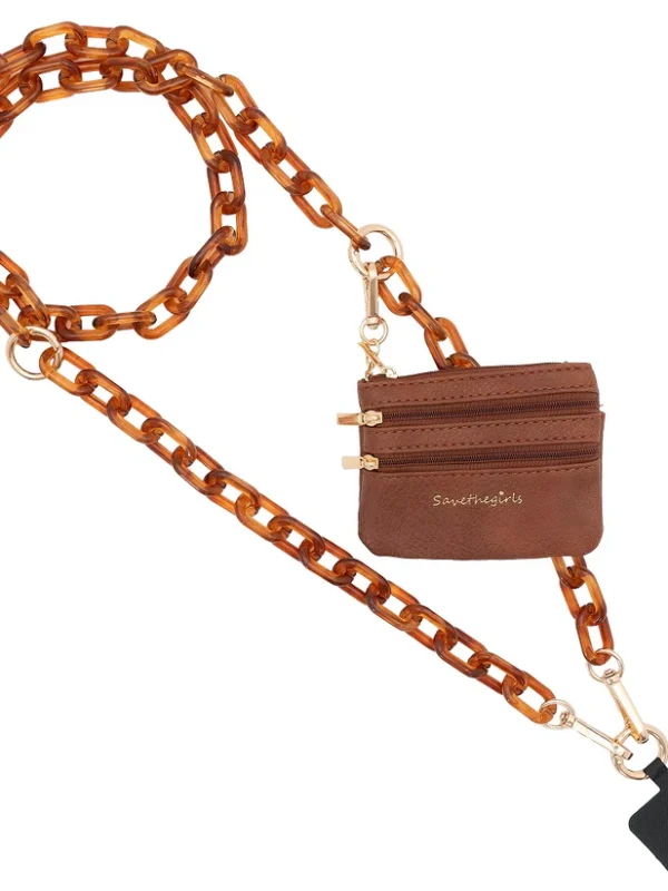 Clip & And Go Strap/Pouch Tortoise Chain
