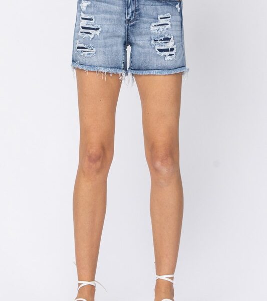 Zoey Light Blue Shorts