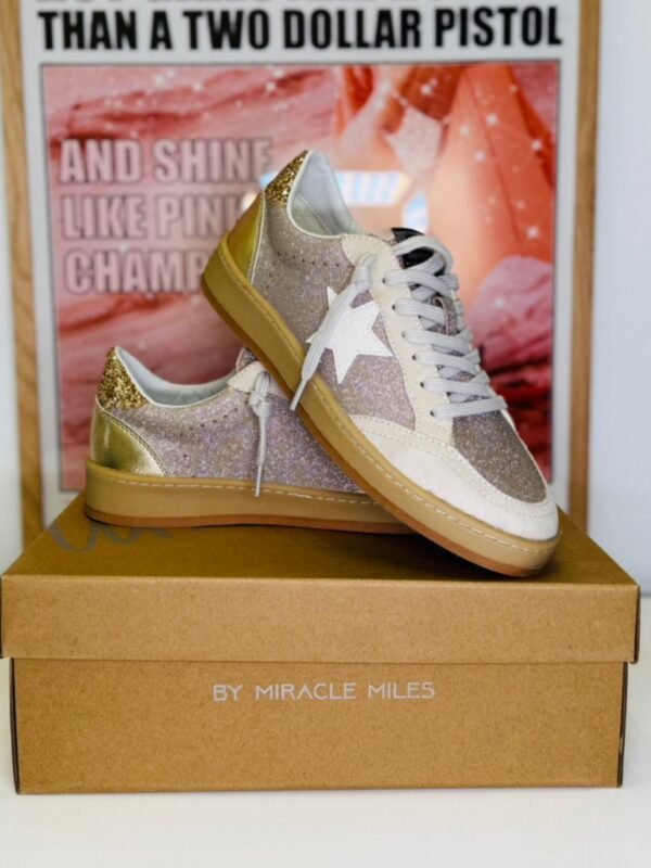Avery Gold Sneaker