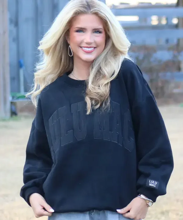 LuLu Mac Black on Black Crew