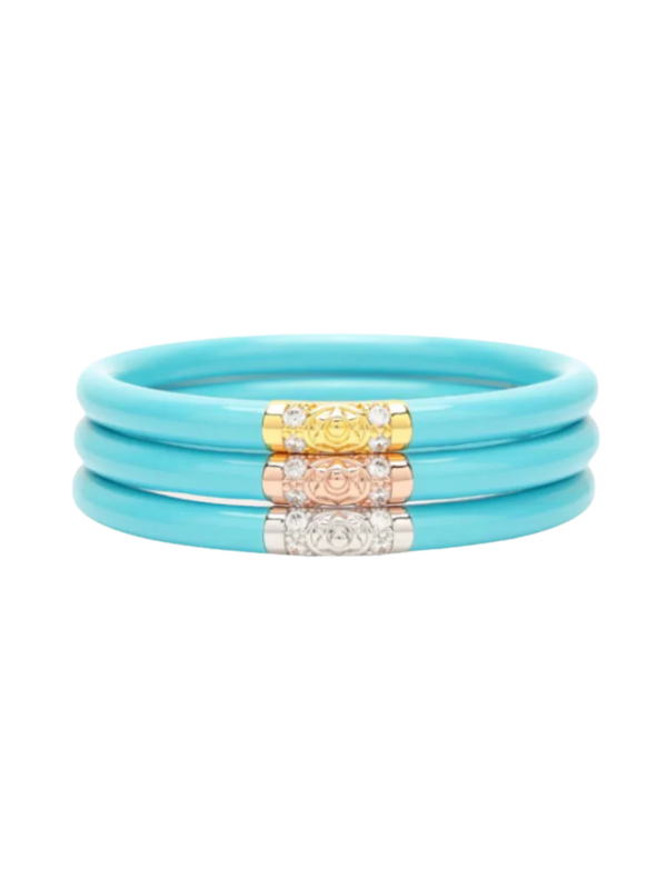 BuDhaGirl Turquoise 3 Kings Set of 3