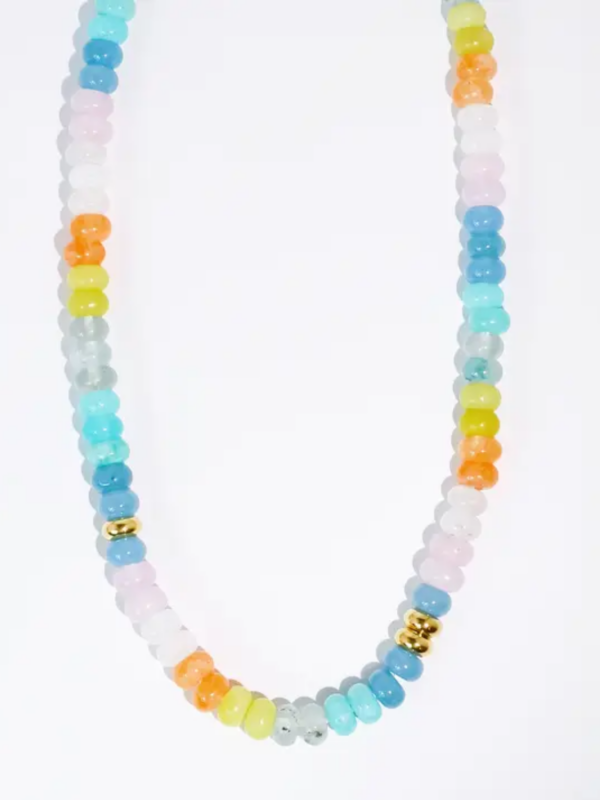 Sunshine Girl Gemstone Necklace