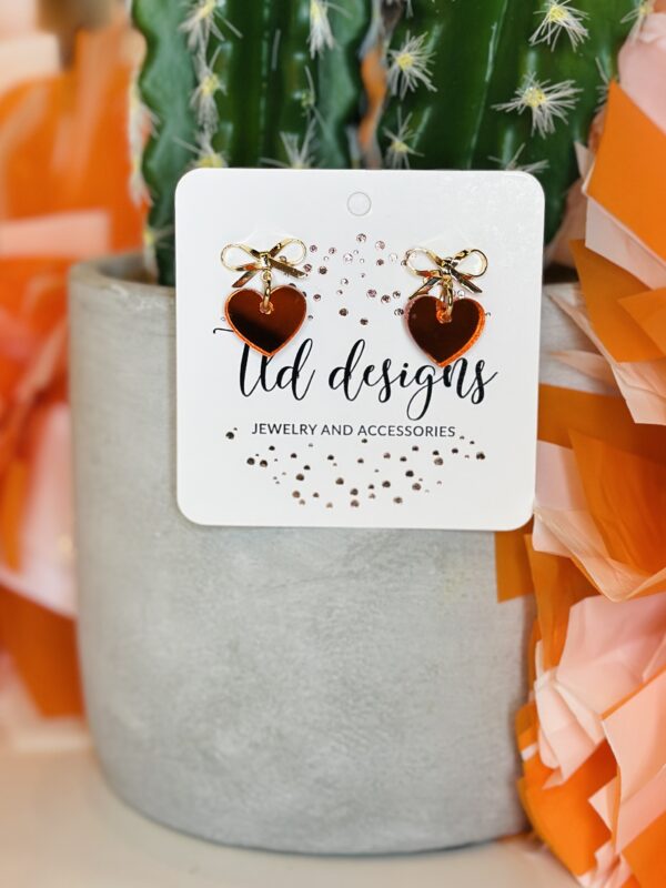 Orange Baby Bows